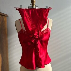 Victoria’s Secret red 2-piece lingerie